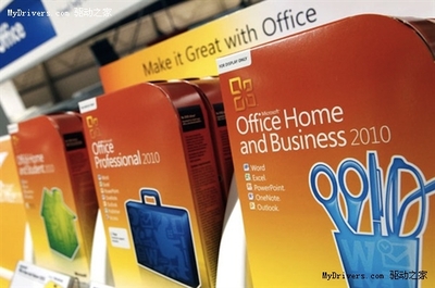 微軟占據2010年美國軟件零售市場三分之一份額